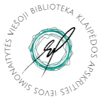 Klaipėdos apskrities Ievos Simonaitytės viešosios bibliotekos logo
